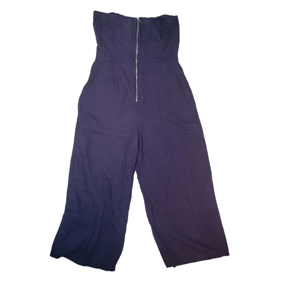 Gypsies and Moondust Linen Blend Romper - Picture 2 of 5